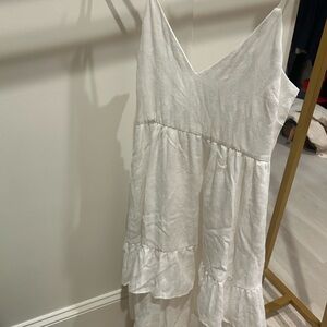 Endless Rose Cream Tiered Midi Dress